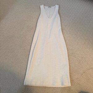 ZARA White Midi Dress